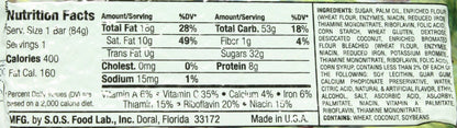 New Millennium Energy Bar Apricot 400 Calories - BeReadyFoods.com
