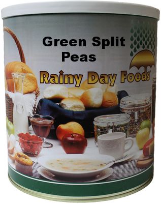 PEAS SPLIT GREEN 92 OZ #10 (Store Pickup Only) - BeReadyFoods.com